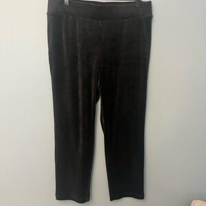 J. Jill Slim Leg Velvet Pants